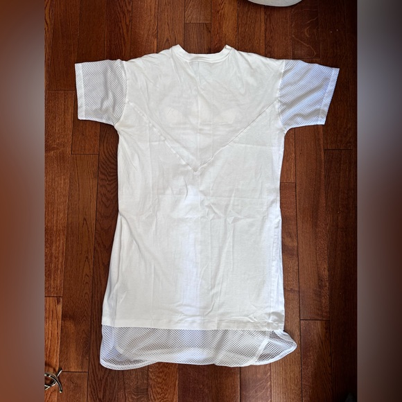 Adidas T-Shirt Dress with Mesh - Picture 2 of 4